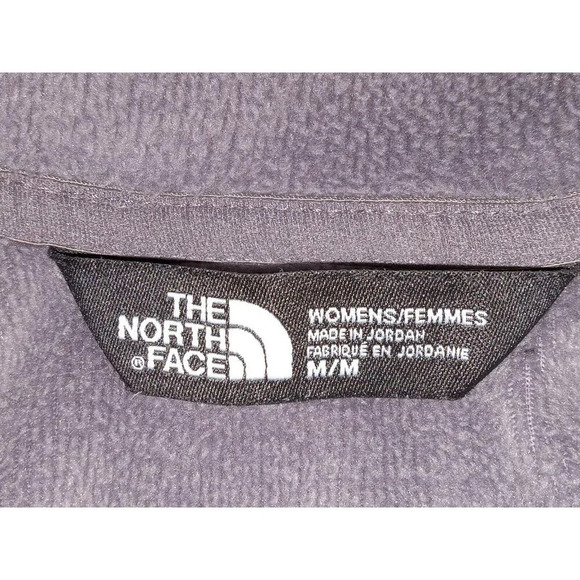 The North Face Womens Jacket Gray Fleece Full Zip Stretch Outdoor Size M - Picture 6 of 12